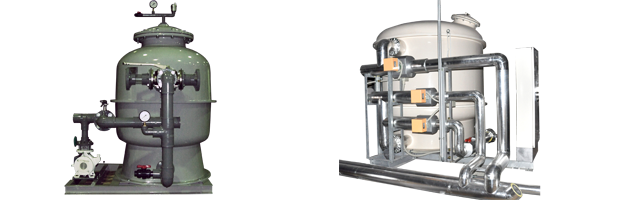 海水処理濾過装置